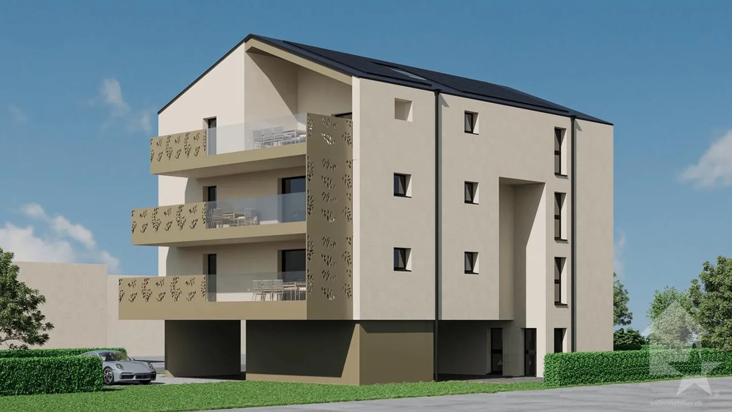 Le Bouveret, 4,5-Zimmer-Penthouse in der neuen Promotion L'Aurore - Foto 3 von 7