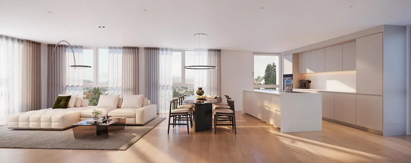 Appartamento moderno di 3,5 locali al piano terra a Menziken - Foto 4 di 15