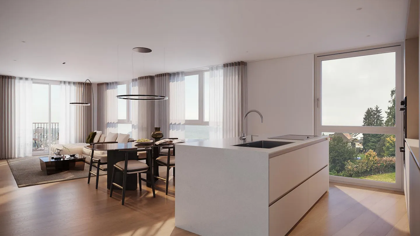 Appartamento moderno di 3,5 locali al piano terra a Menziken - Foto 5 di 15