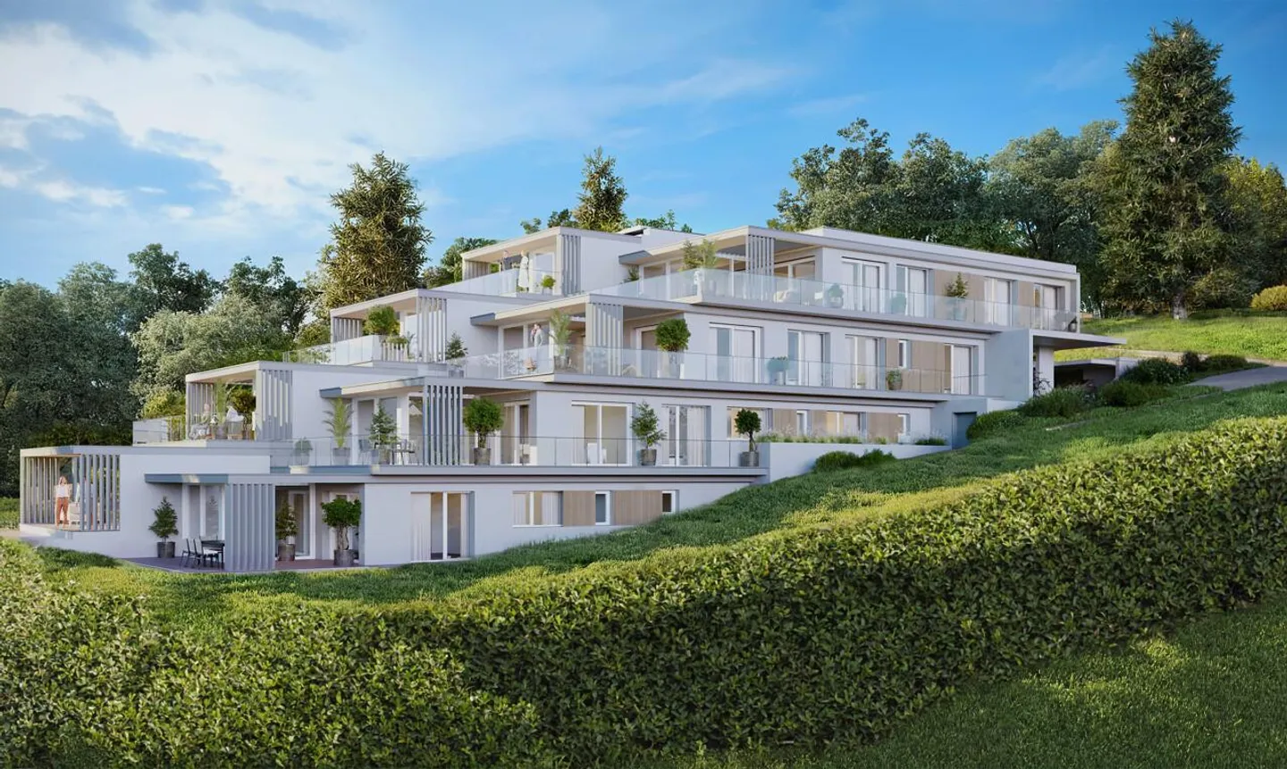 Splendido appartamento di 3,5 stanze di alta gamma con terrazza e vista lago - Foto 7 di 9