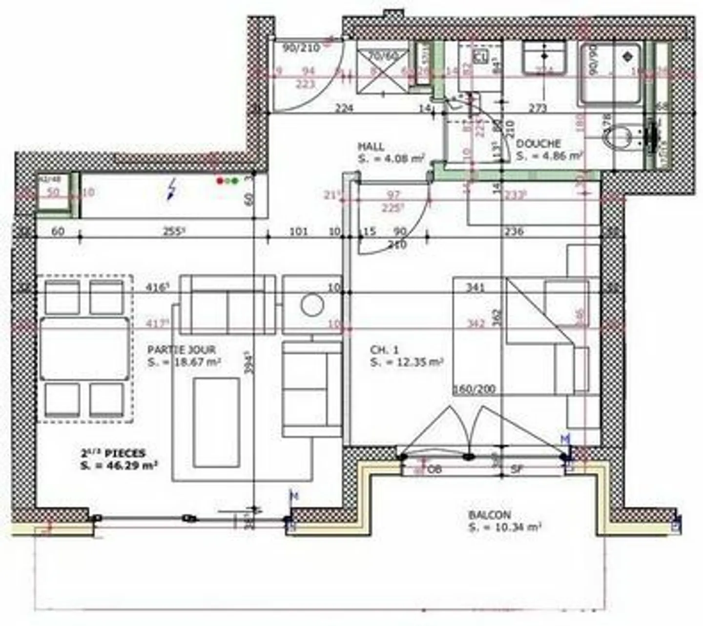 Appartamento 2,5 locali - Ultimo piano - Foto 11 di 12
