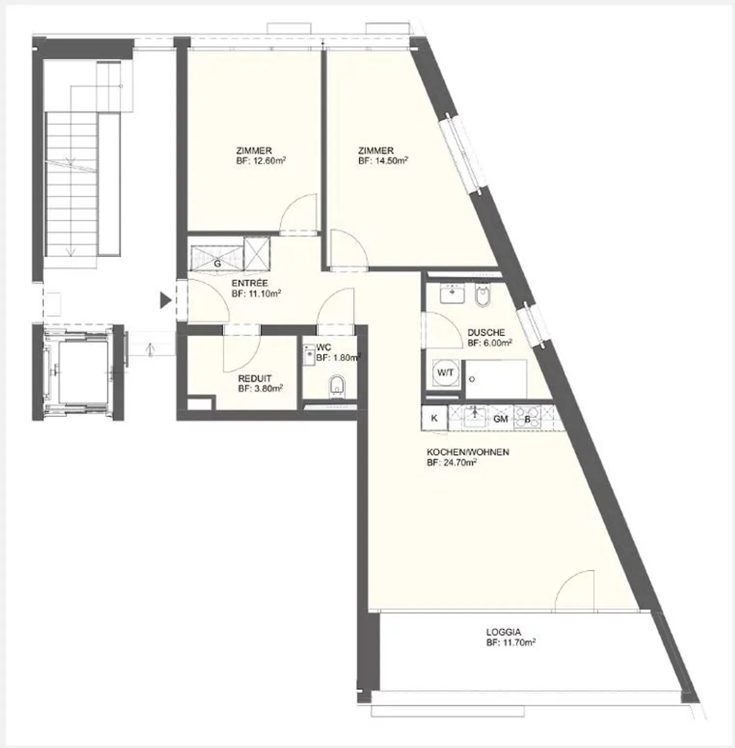 Appartamento moderno 3.5 locali a Visp - Foto 8 di 8