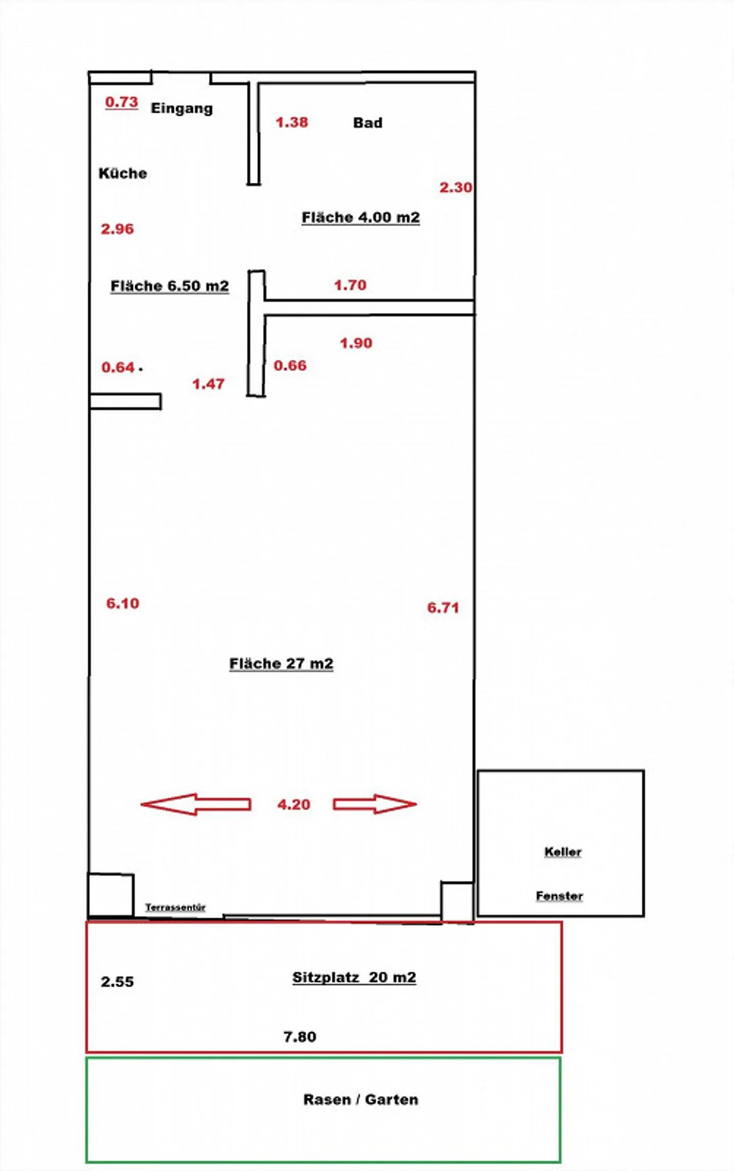 Newly renovated, sunny 1-room apartment - Photo 7 of 7