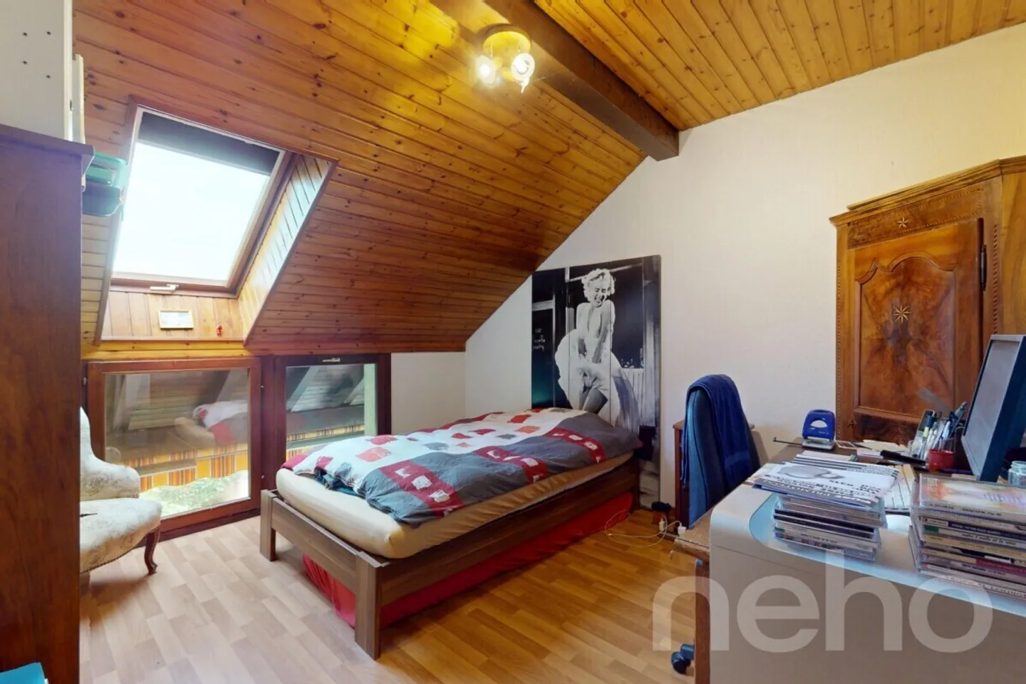 Ein ruhiger Winkel in Chamblon ? Reihenhaus mit Potential - Foto 9 von 12