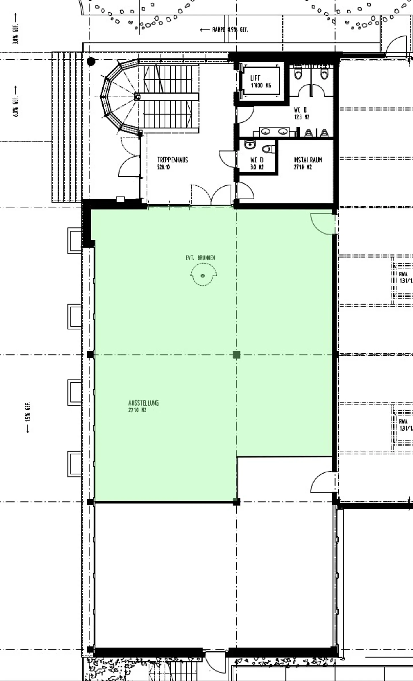 Showroom luminoso / Ufficio attraente - Foto 5 di 5