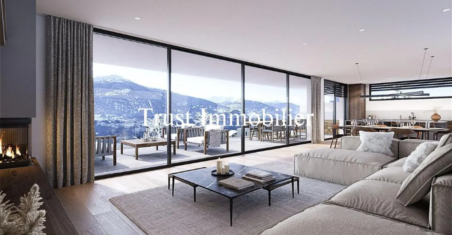 6003. Nuova casa moderna a Chermignon d'en Haut - Foto 2 di 10