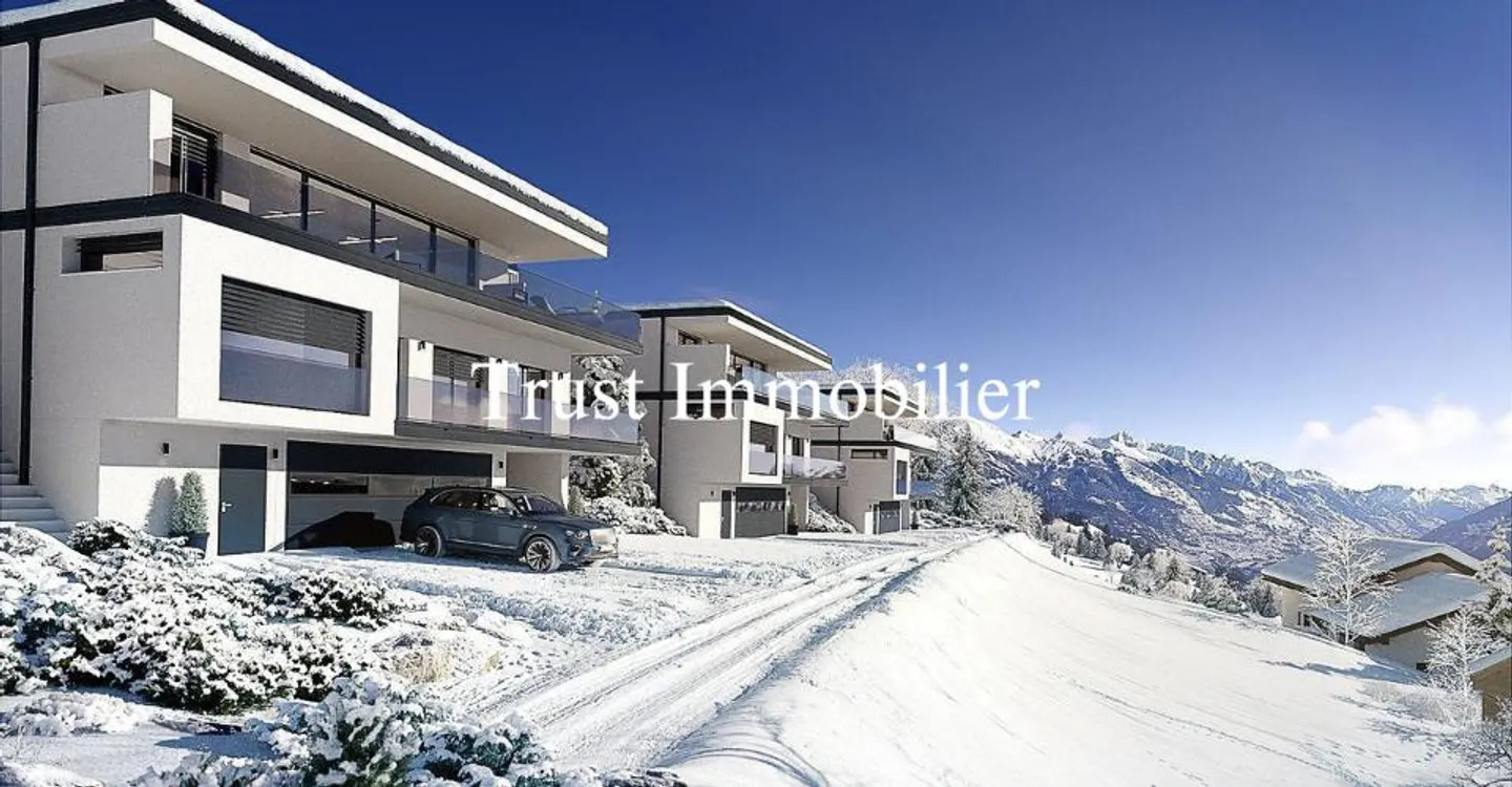 6003. Nuova casa moderna a Chermignon d'en Haut - Foto 5 di 10