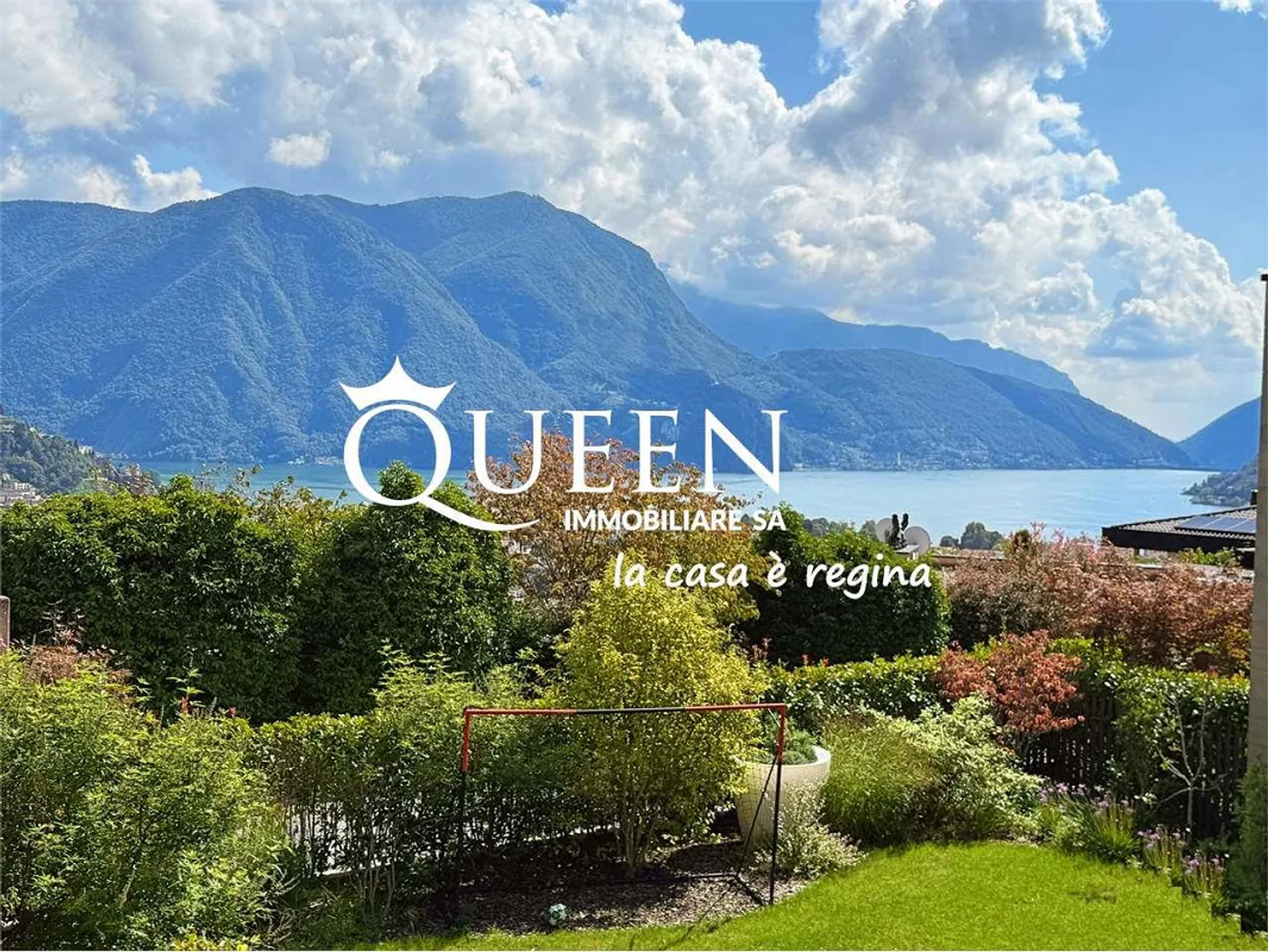Savosa : appartement exclusif de 6,5 pièces meublé avec vue sur le lac - Photo 2 sur 13