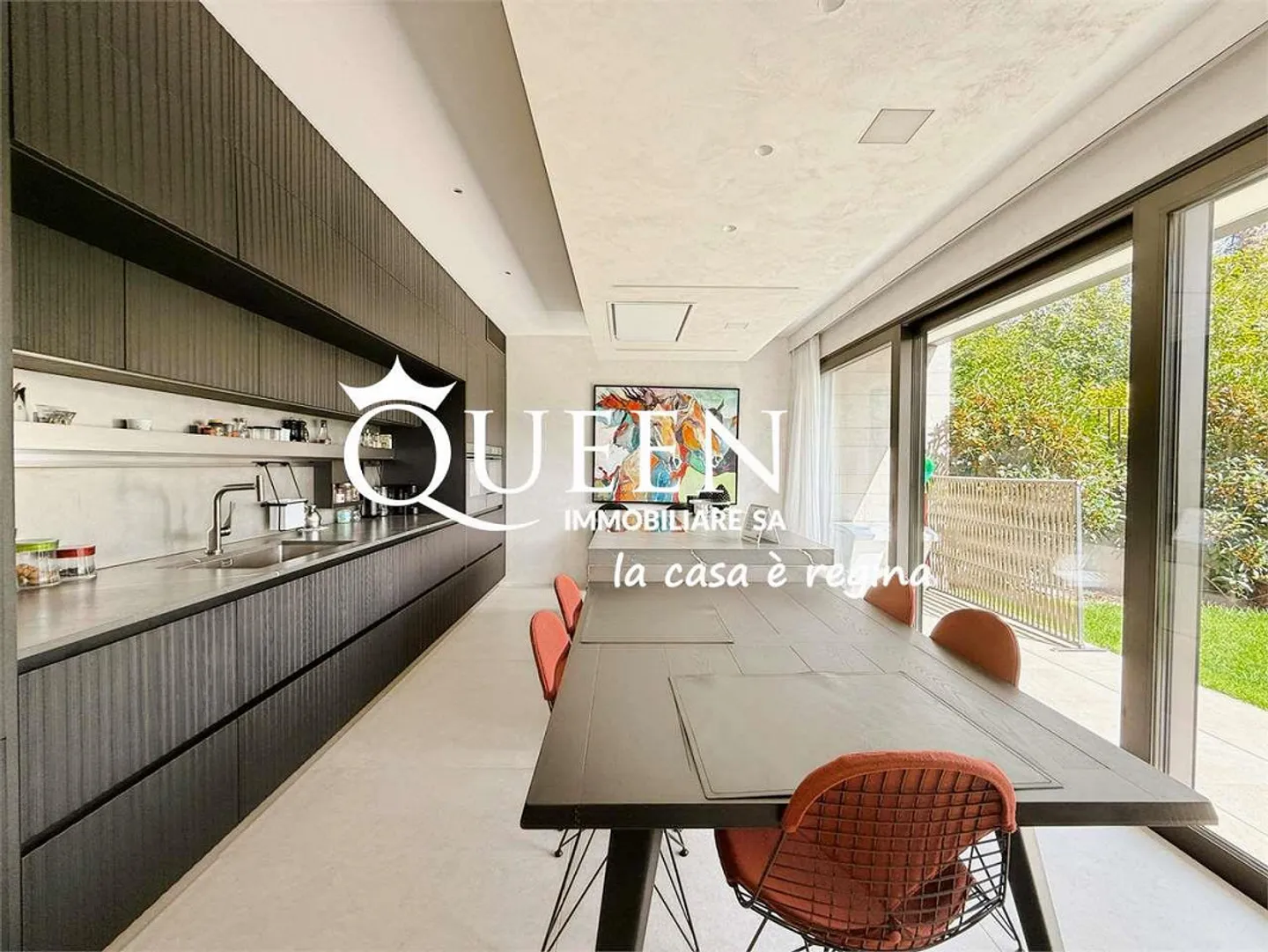Savosa : appartement exclusif de 6,5 pièces meublé avec vue sur le lac - Photo 8 sur 13