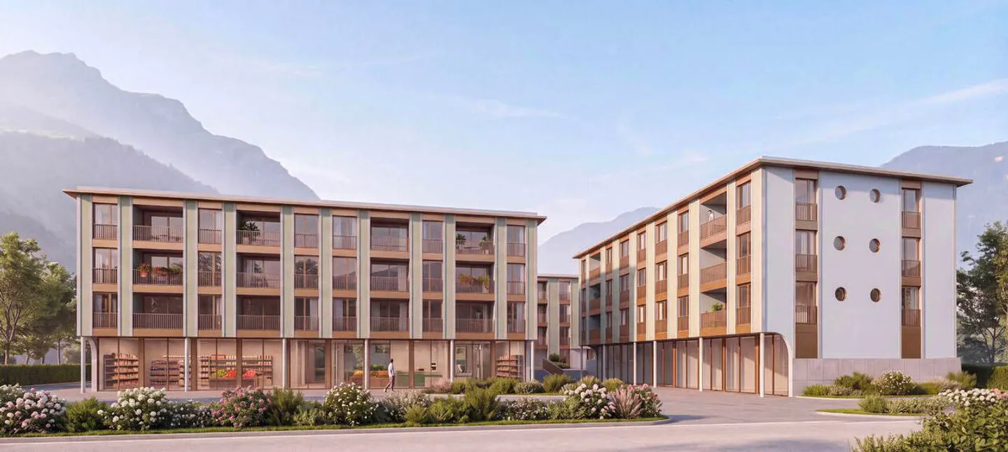 Lot A2.101: 3,5 Zimmer nach Plan in Martigny - Foto 1 von 8