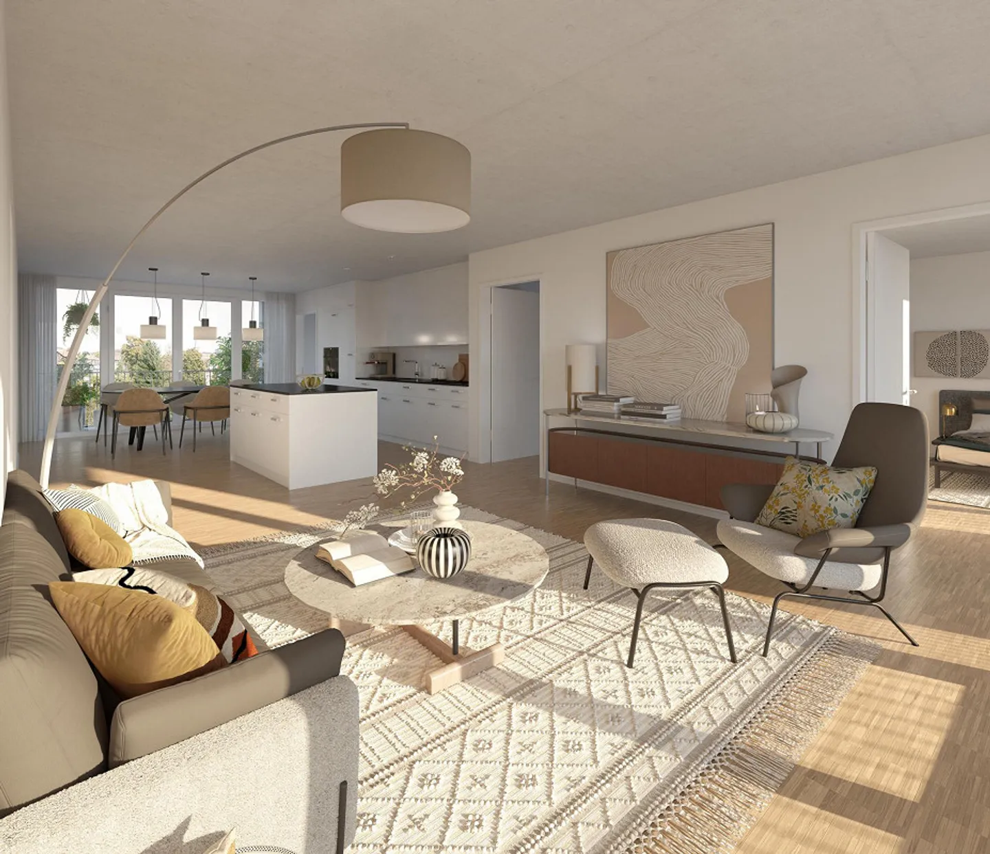 First Rental: Development "Q34" in Burgdorf - Photo 1 of 5