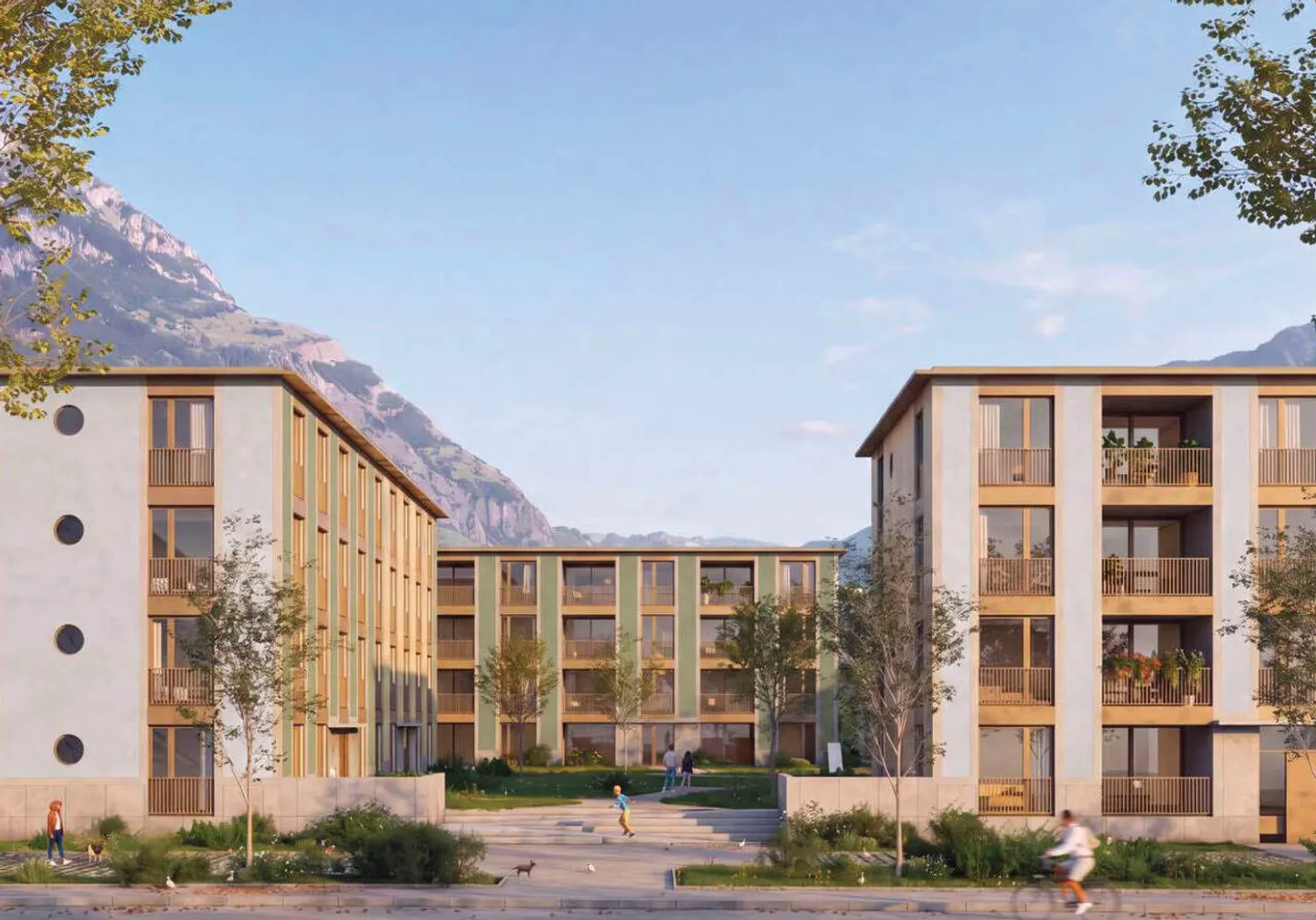 Lot A2.101: 3,5 Zimmer nach Plan in Martigny - Foto 4 von 8