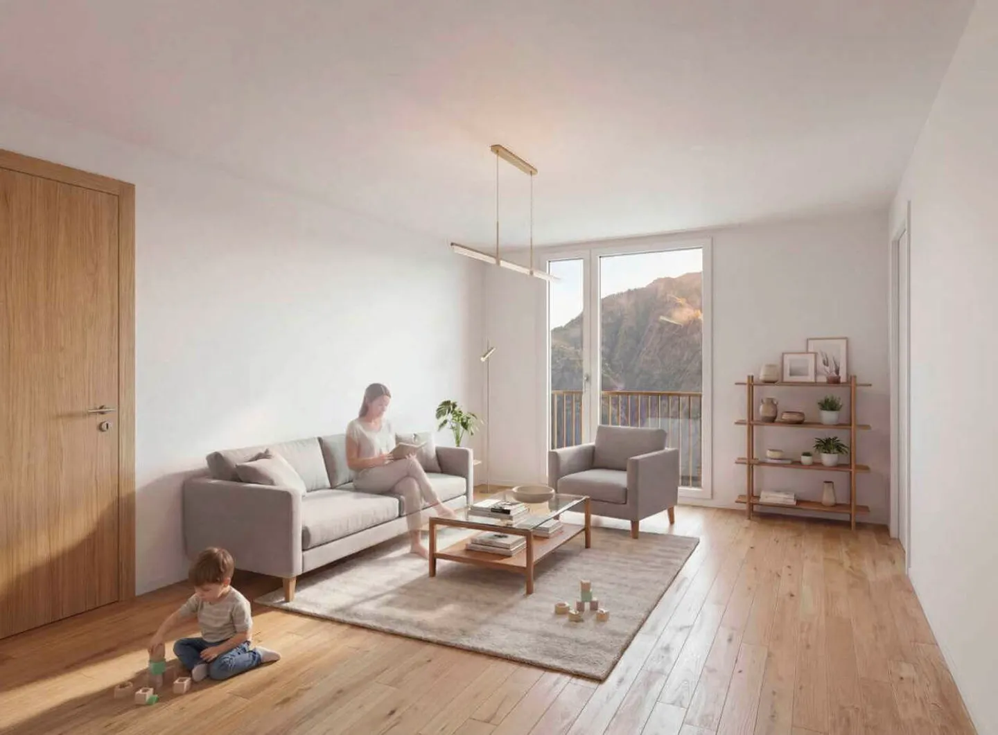Lot A2.101: 3,5 Zimmer nach Plan in Martigny - Foto 5 von 8