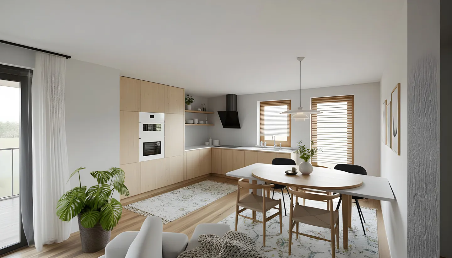 Projektiertes Mehrfamilienhaus mit 3 Wohnungen - Foto 6 von 13