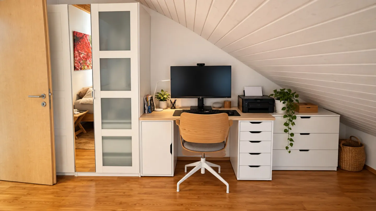 Wunderschöne und geräumige Penthousewohnung mit 4,5 Zimmern im Zentrum von Orbe - Foto 17 von 27