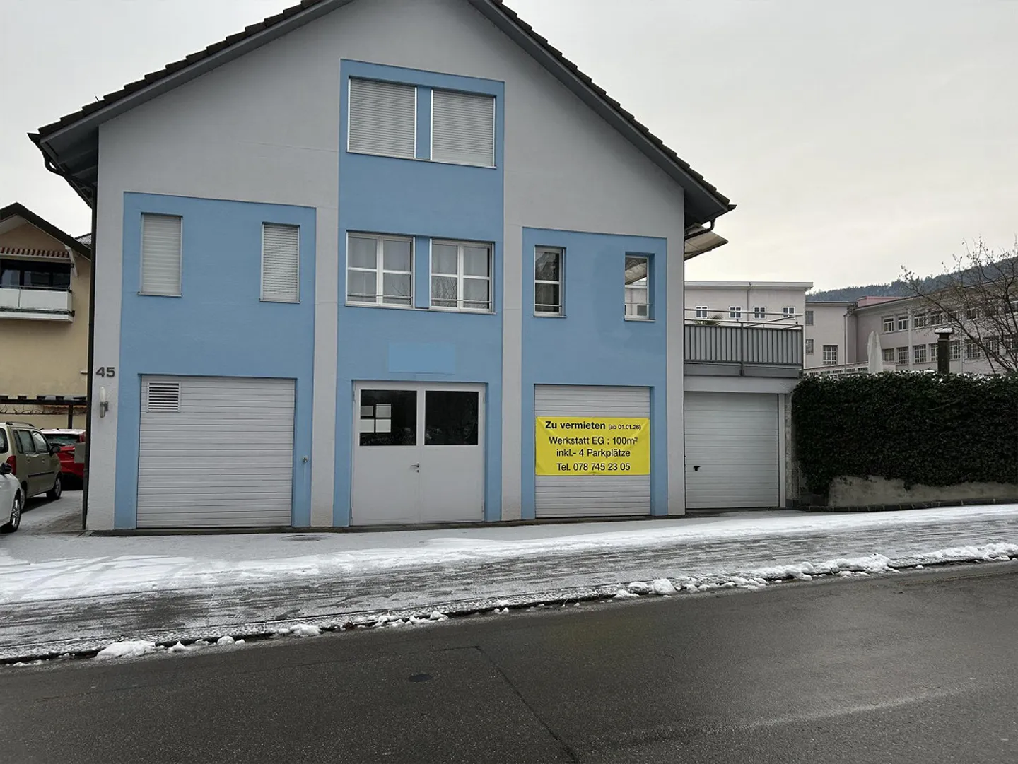 Bright, freshly painted workshop - Photo 10 of 10