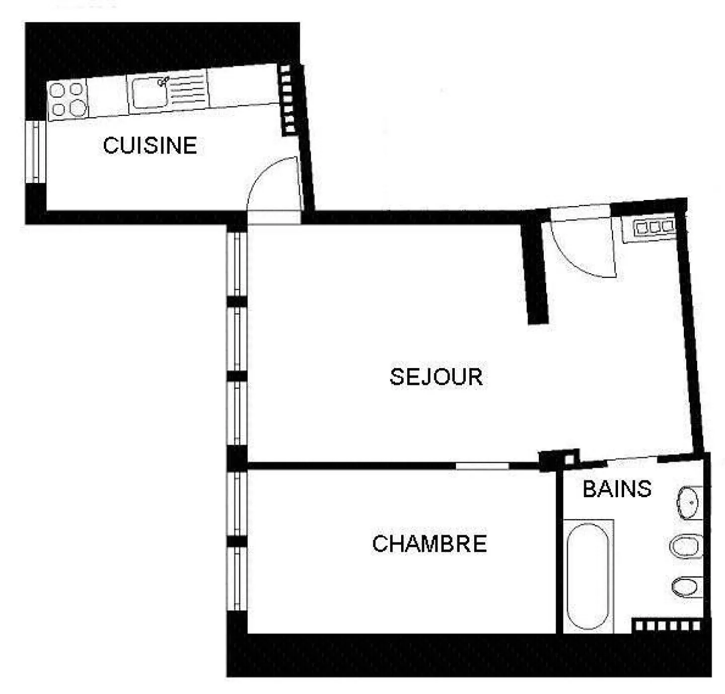 Bel appartement en plein coeur de la Vieille-Ville - Foto 2 di 9
