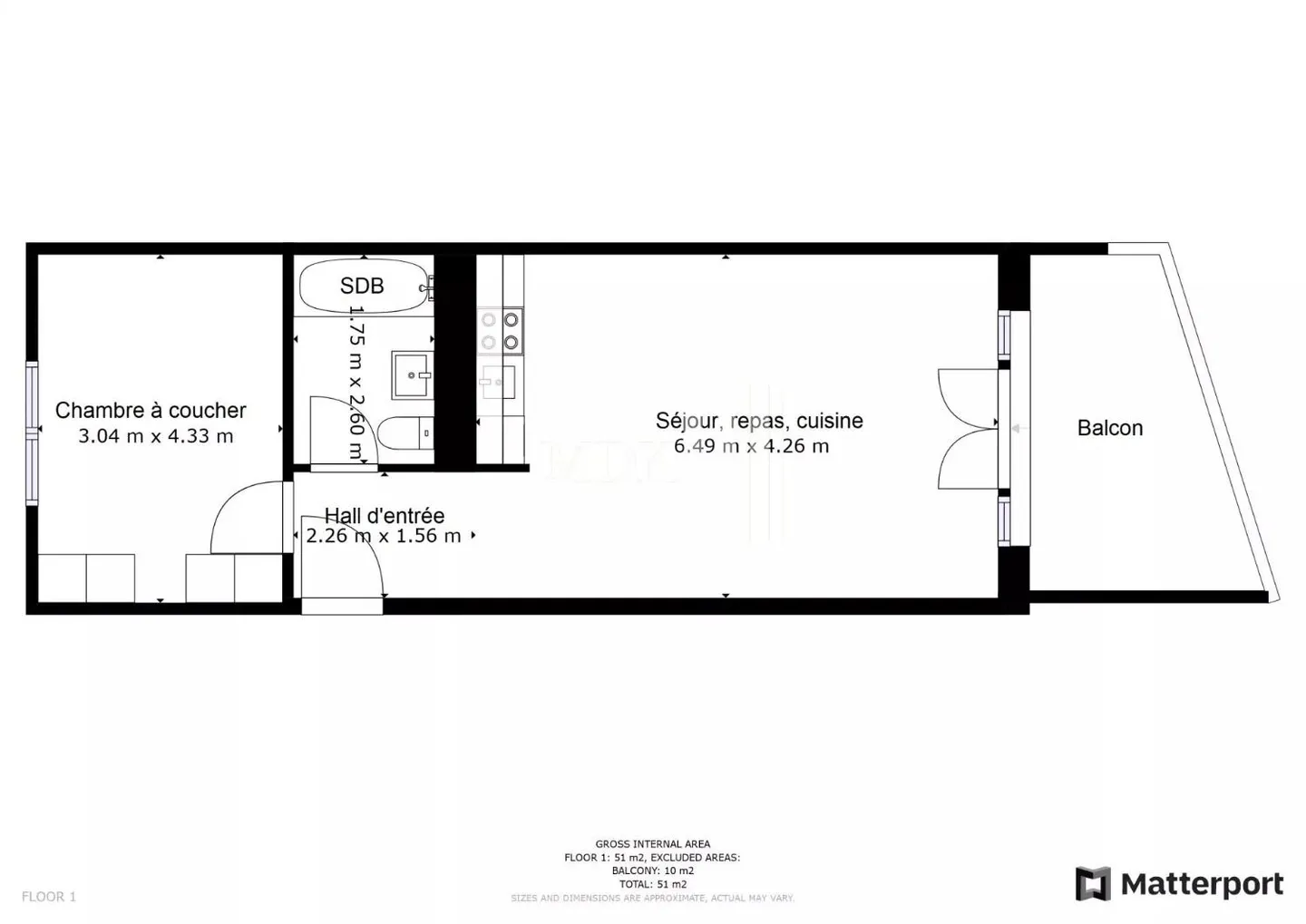 3.5 Room Apartment - Photo 11 of 11