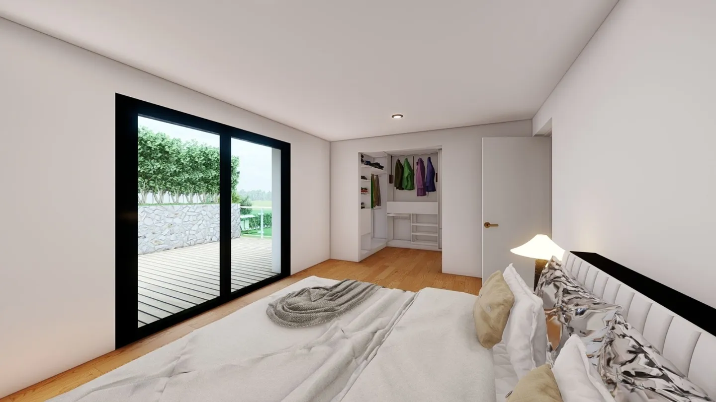 Großes Grundstück mit Baugenehmigung und genehmigtem Projekt für 3 Villen - Foto 7 von 8