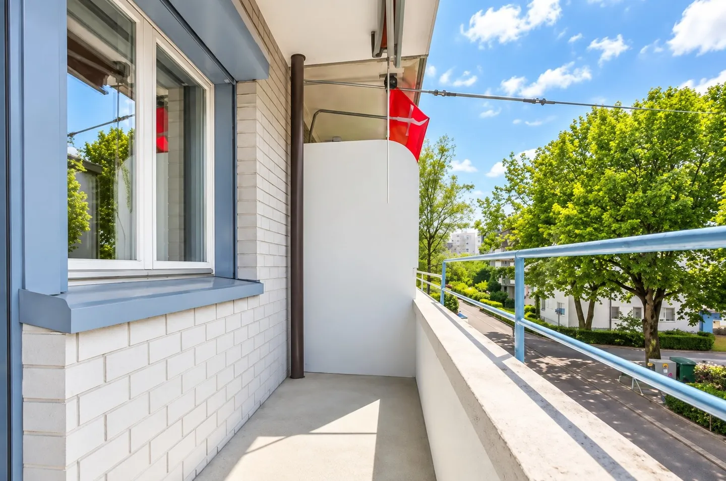 🏡Incantevole appartamento arredato di 2,5 locali con balcone a Zurigo Oerlikon - Foto 13 di 13