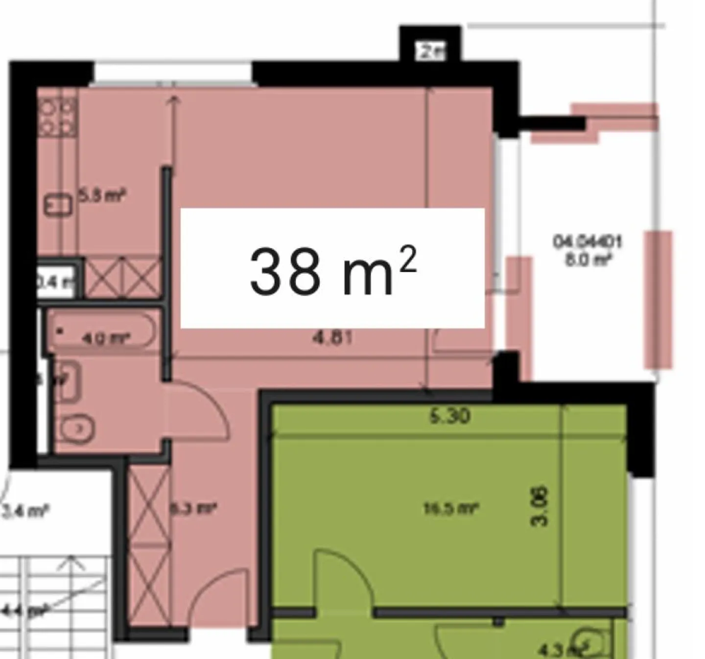 Charmante 1.5-Zimmer-Wohnung - Foto 7 von 7