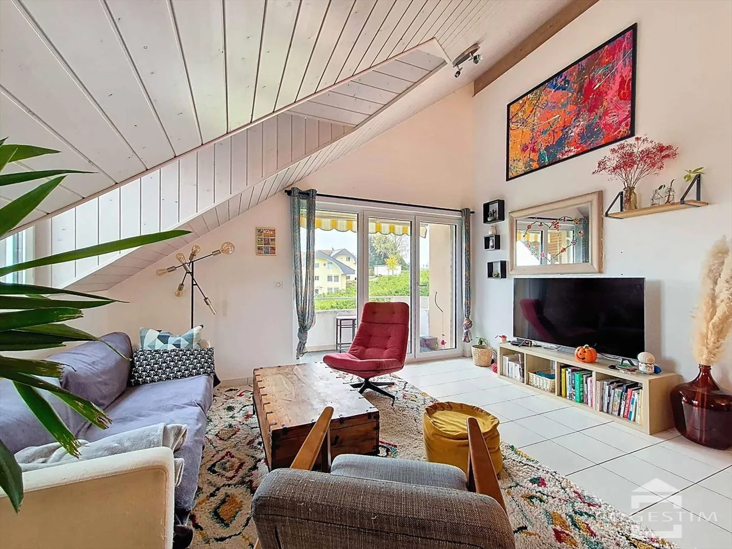 Dernier étage 4.5 pièces - Photo 2 sur 12