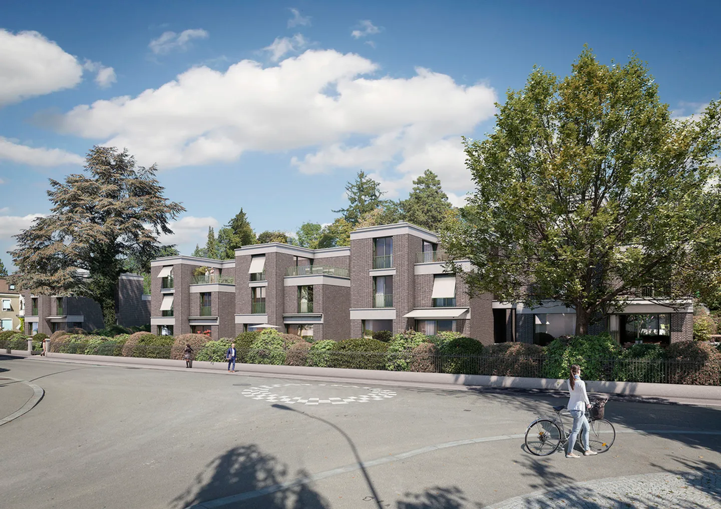 Einstellplätze im Neubauprojekt Villengarten zu vermieten - Photo 1 of 3