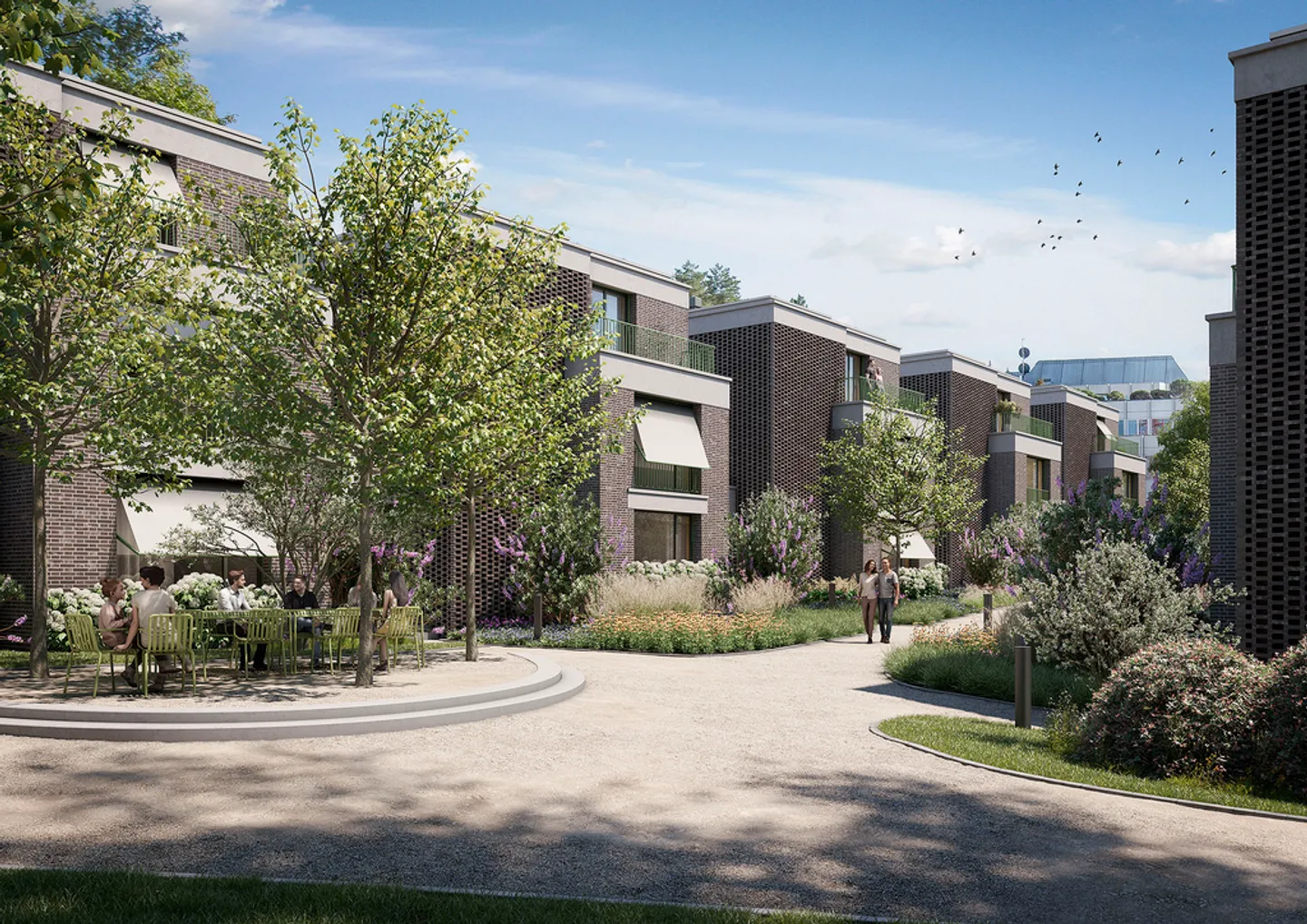 Einstellplätze im Neubauprojekt Villengarten zu vermieten - Photo 2 of 3