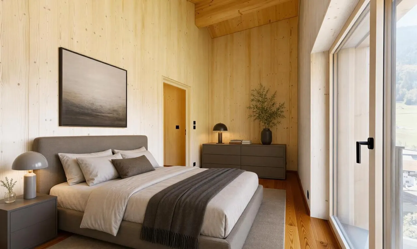 Newly built penthouse apartment with special architecture and mountain view - Photo 9 of 11