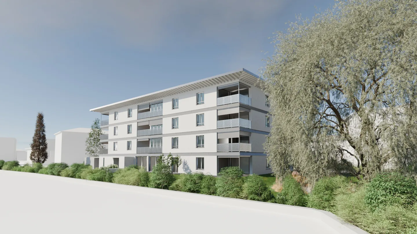 NUOVO APPARTAMENTO 2.5 STANZE AL 1° PIANO A SIERRE - Foto 2 di 8