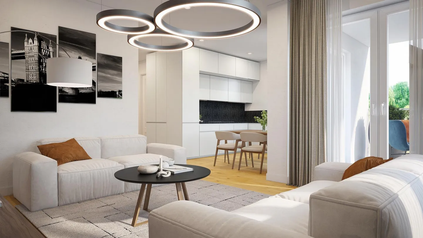 PRIMA AFFITTAZIONE - Appartamento 2.5 locali - In un quartiere tranquillo - Vicino al centro - Foto 1 di 7