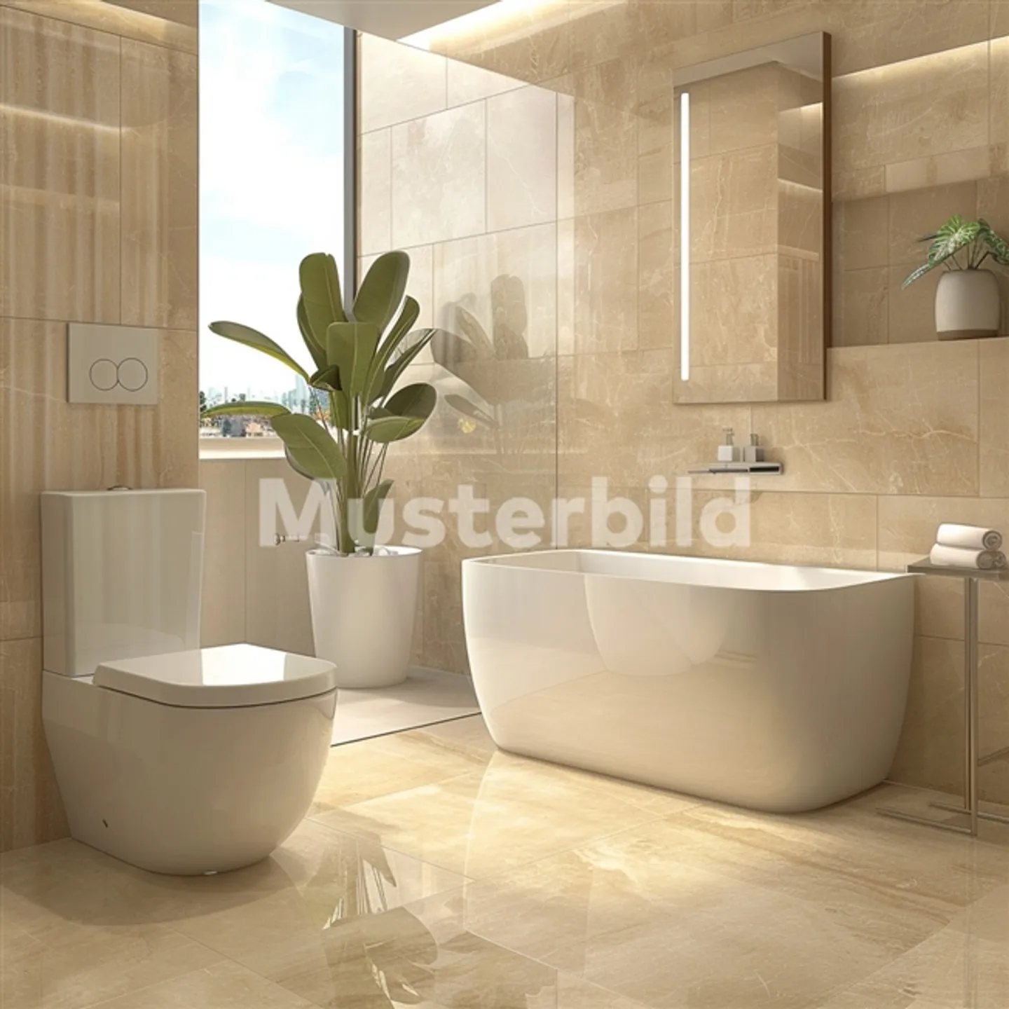 Propriété d'échange Appartement moderne de 3,5 pièces avec standard Minergie à Oberengstringen - Photo 7 sur 8