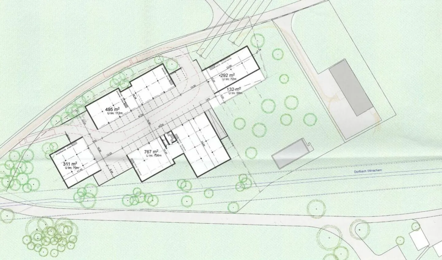 "AAREPARK ANNAMATT": Gewerbebauland  6'240 m2 im Baurecht - Richtprojekt als Inspiration! - Foto 7 von 9