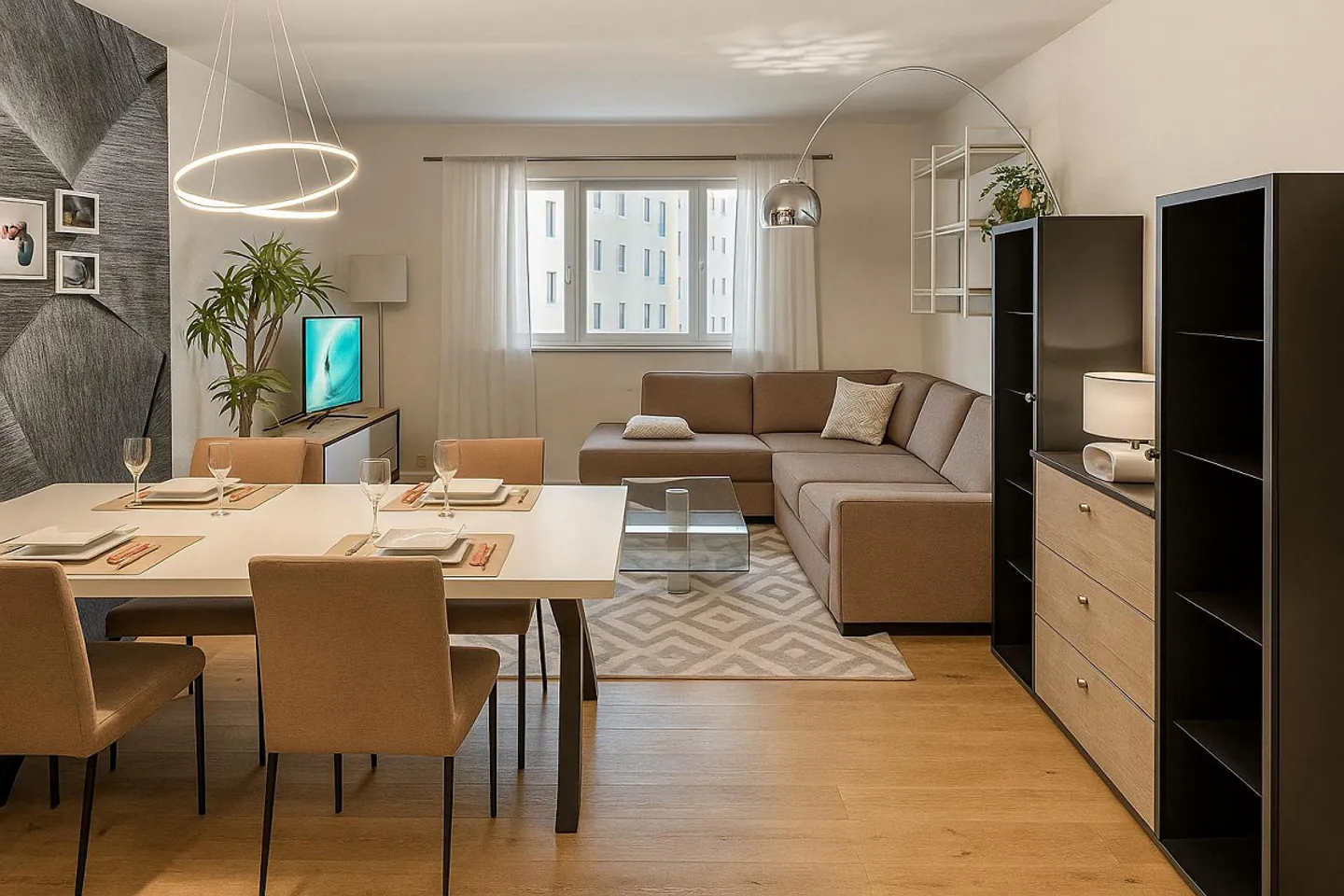 Neue Stadt Wohnung mit Dachterrasse - Foto 2 von 7