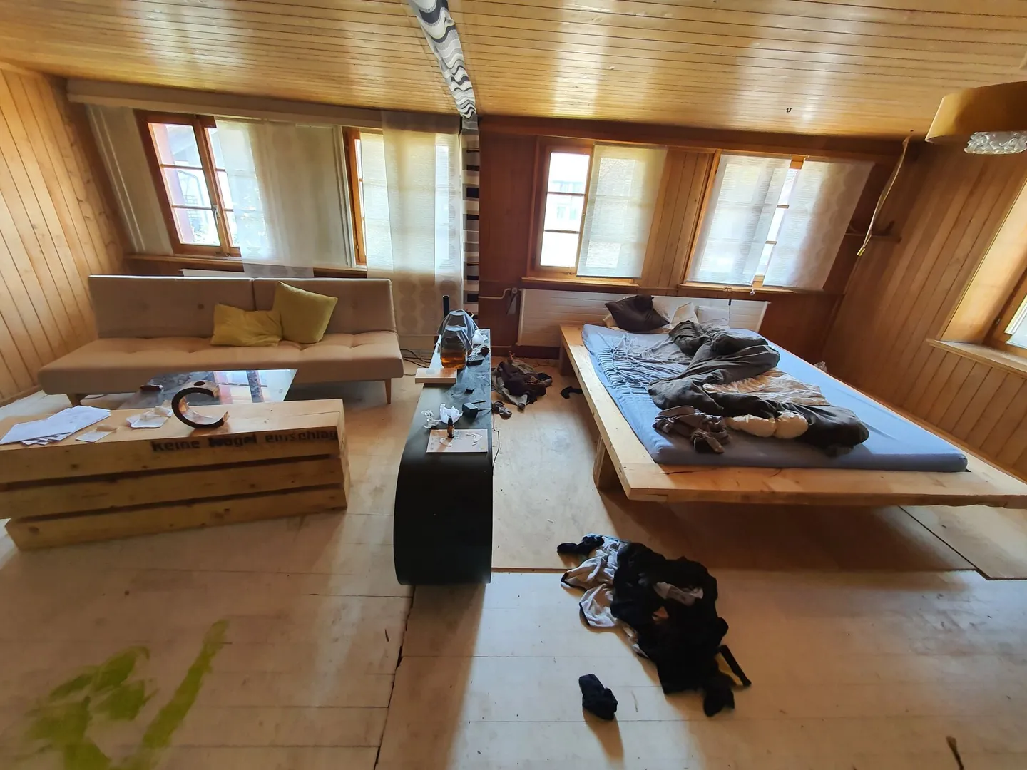 Propriété individuelle avec 7 1/2 pièces d'habitation et grande partie utilitaire avec jardin - Photo 12 sur 14