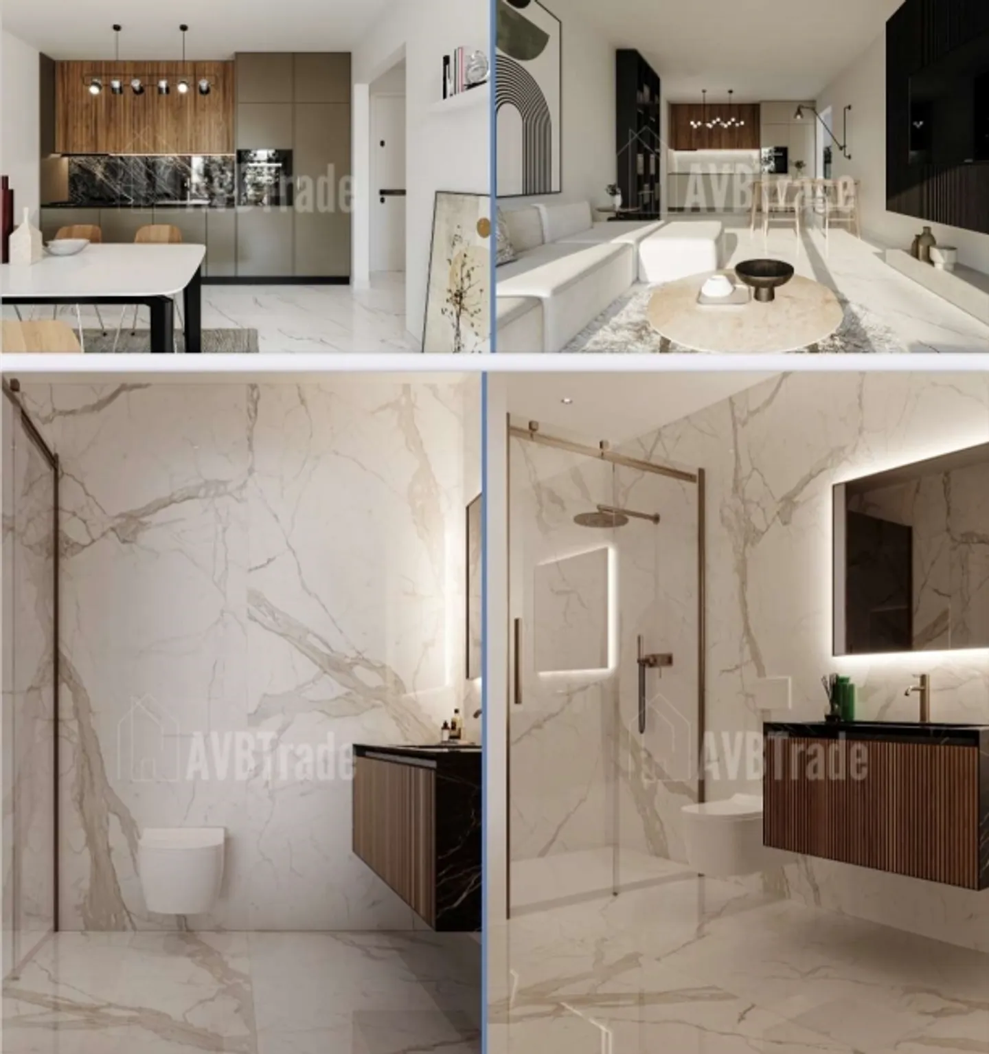 Elegant 3.5-room apartment at a high level - Photo 4 of 4