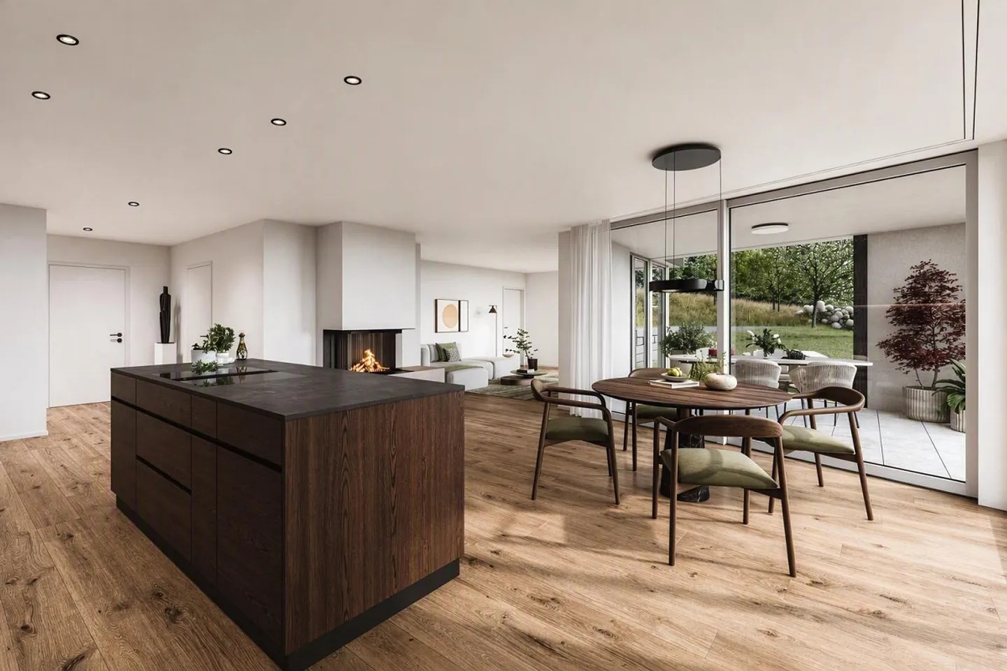 Appartamento giardino 3½ locali di alta qualità nel nuovo progetto «In Vineis» - Foto 1 di 5