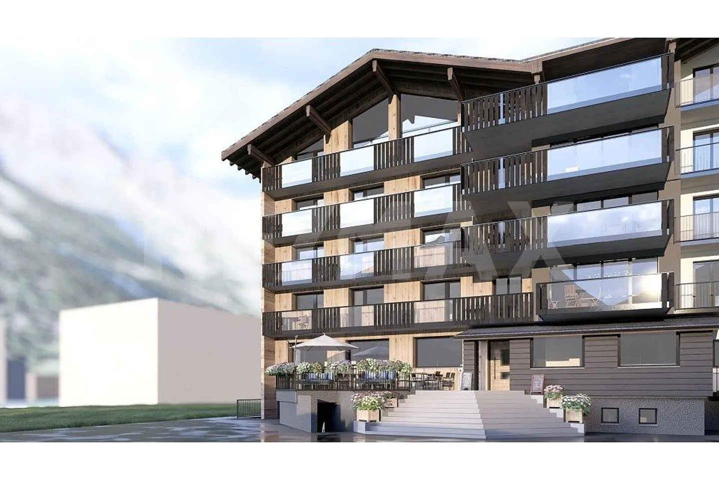 Nuovo edificio di lusso proprio accanto agli impianti di risalita a Saas-Grund - Foto 4 di 4