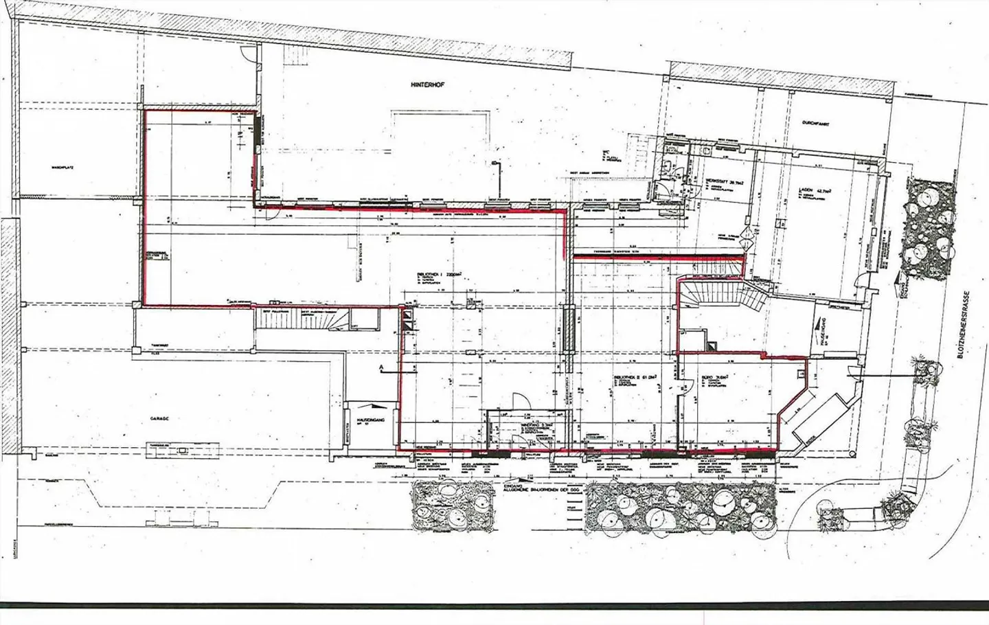 Bureau/atelier spacieux et/ou locaux de vente au Wasgenring - Photo 6 sur 6