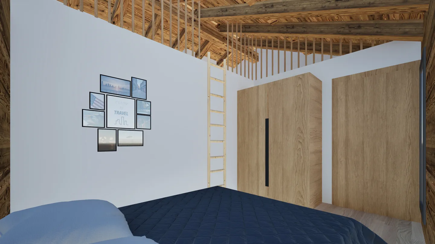 Charming duplex in a renovated barn in Champsec - Photo 6 of 8