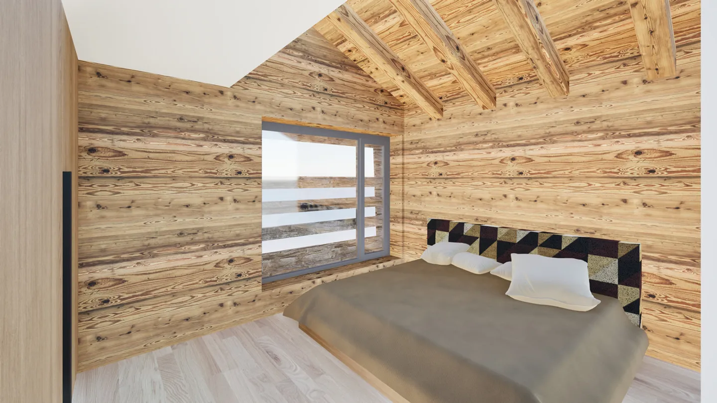 Charming duplex in a renovated barn in Champsec - Photo 7 of 8
