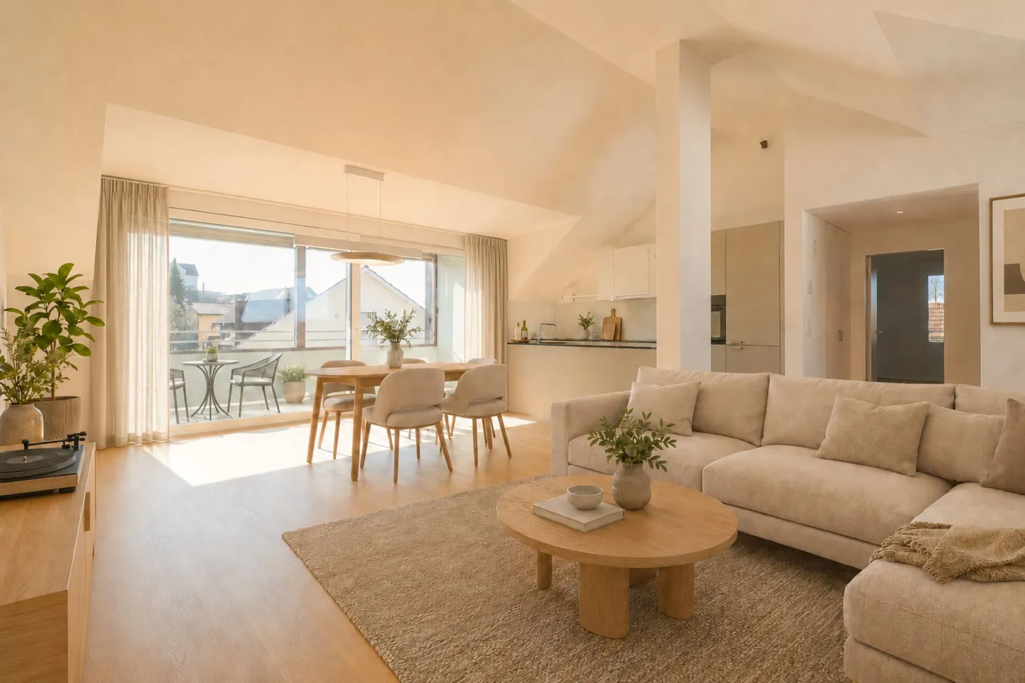 Geräumige Wohnung in Künten - Foto 5 von 13