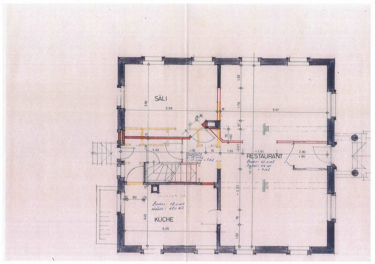 Former restaurant in a central location in Pratteln - Ideal for offices, a day-care center (Kita) or other uses - Photo 7 of 8