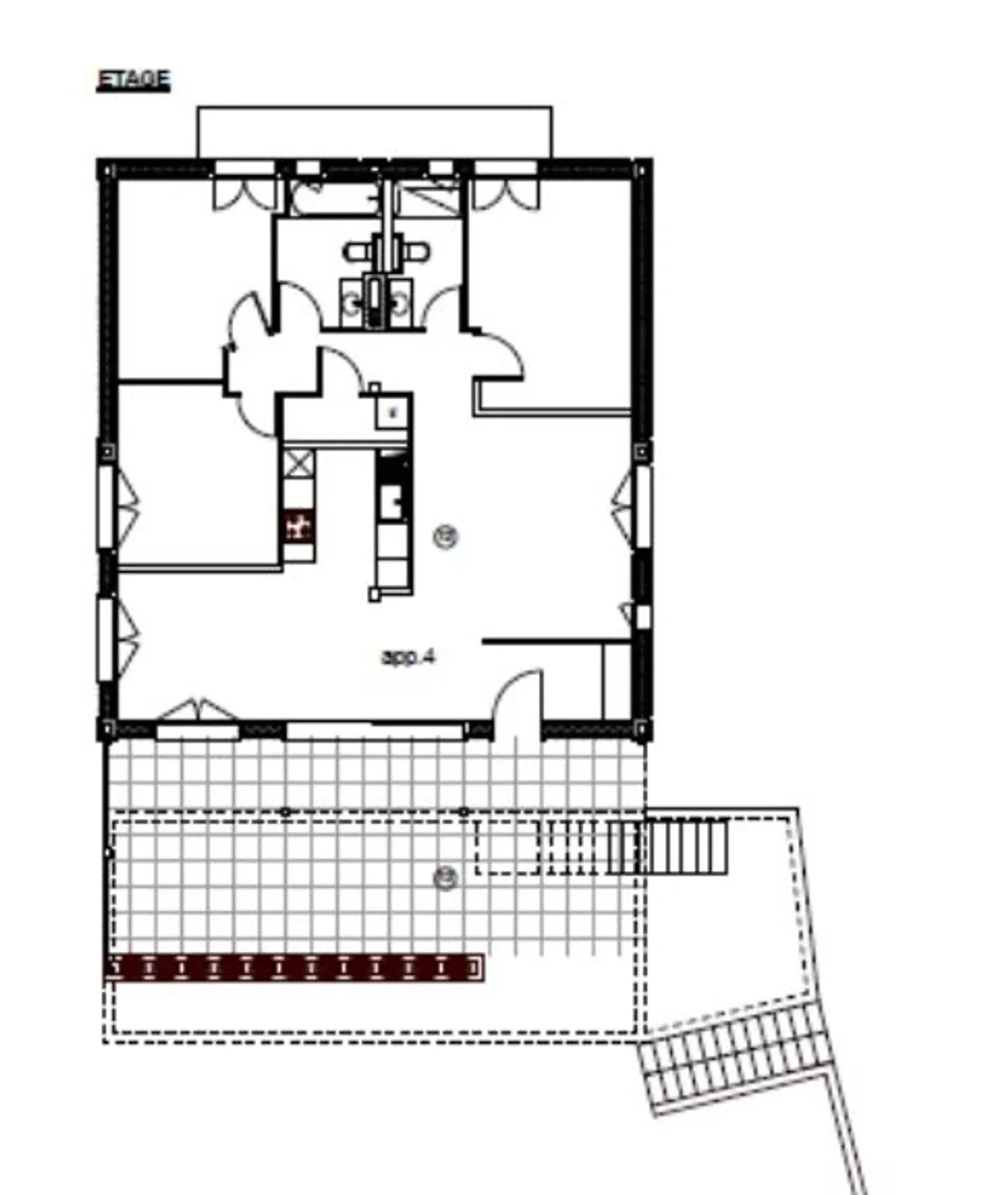 Großzügige Familienwohnung, völlig neu! - Foto 7 von 8
