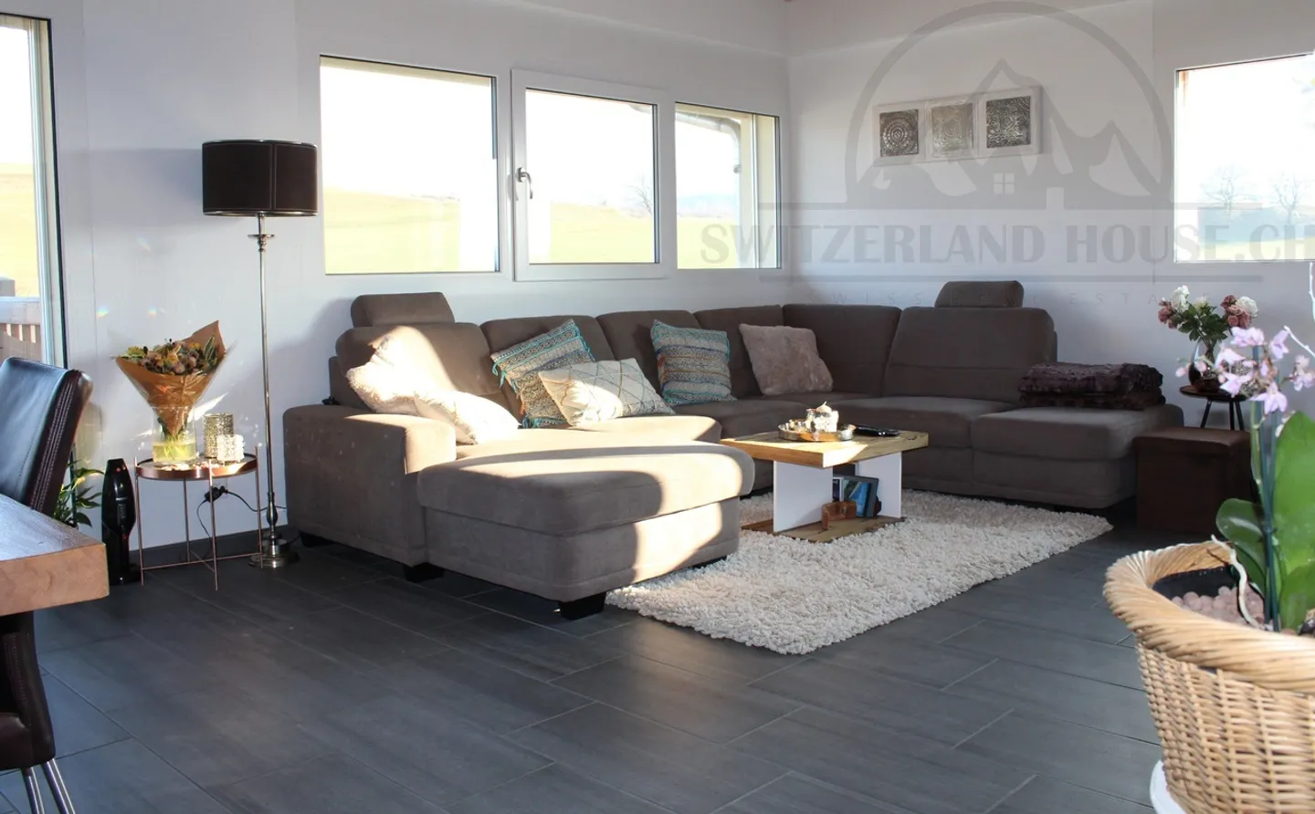 Geräumige 4,5-Zimmer-Wohnung mit freiem Blick in Posat - Foto 6 von 11