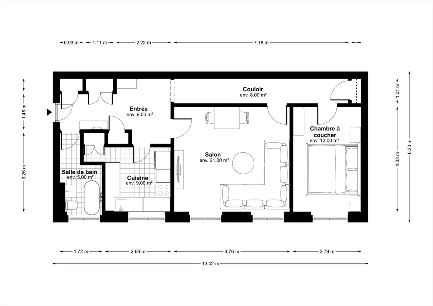 Appartamento luminoso in centro città - Foto 8 di 8