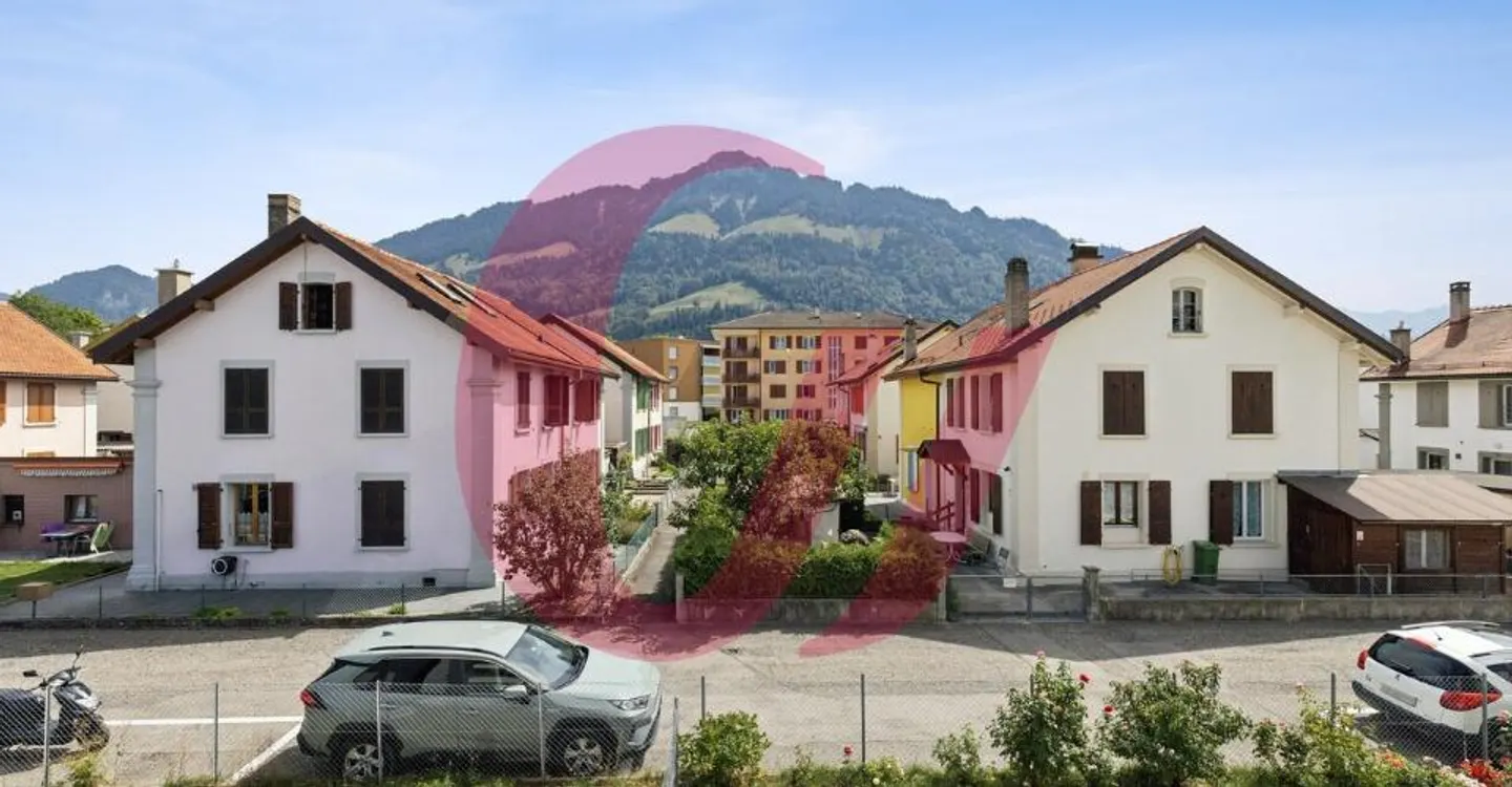 Appartement de 3.5 pièces au coeur de Broc ! - Foto 5 di 7