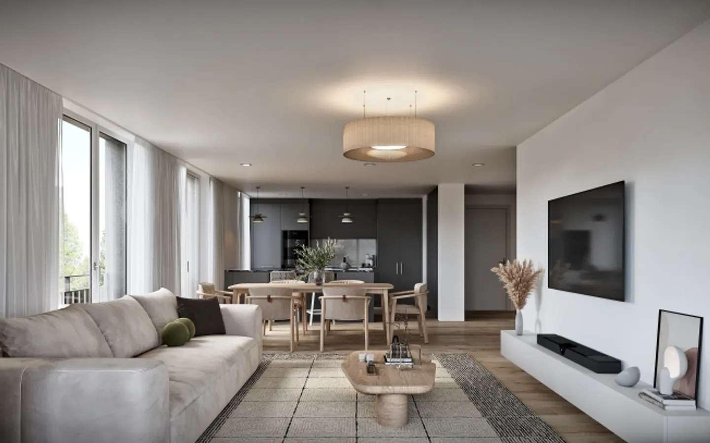 Dorfstrasse 4.5 Appartement Jardin Chambre Maison B - Photo 6 sur 12
