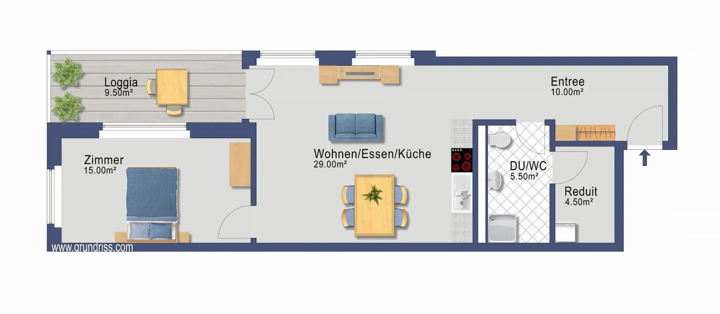 Appartement 2.5 pièces à Neuenhof prêt à être occupé à partir du 1er juillet 2026 - Photo 13 sur 13