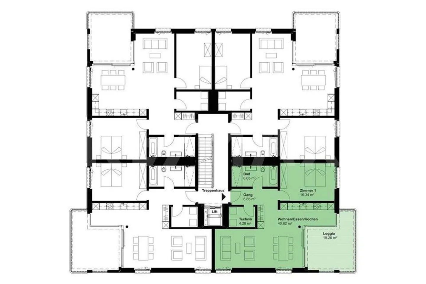 ERSTVERMIETUNG BLAIE Frick  Urbanes und grosszügiges Wohnen in B... - Foto 5 von 6